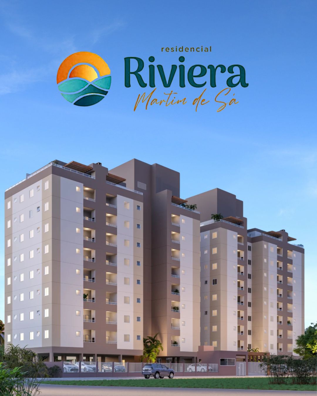 Banner Riviera - Condomínio Residencial Martim de Sá