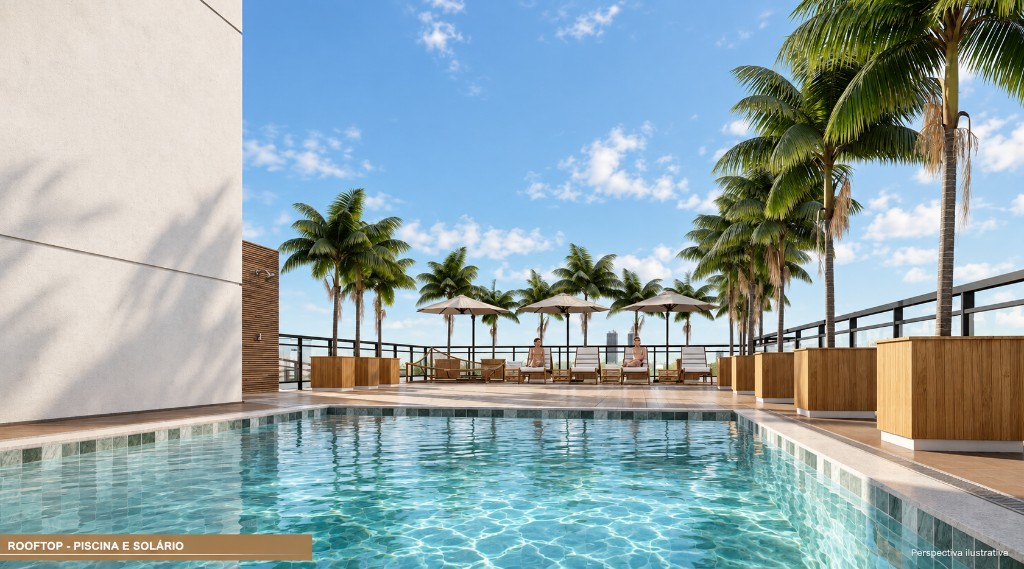 Rooftop — Piscina e Solário Villa Lattaro